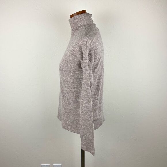 Madewell Boxy Turtleneck - Rustic Brown - Picture 4 of 6